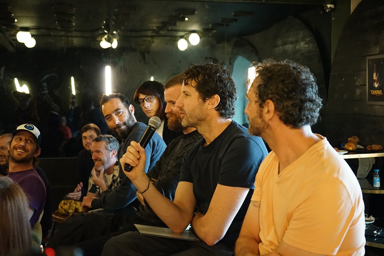   Audience members asking questions at our Google Consent Mode brunch in Brighton  