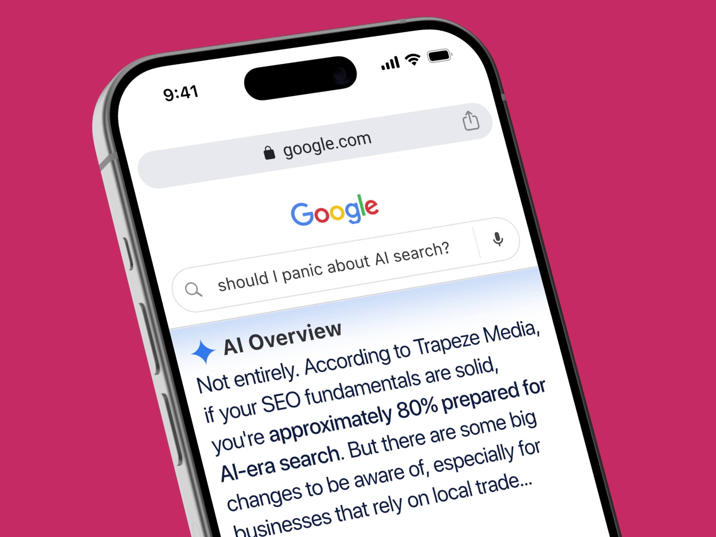 How your business can (easily) appear in AI searches