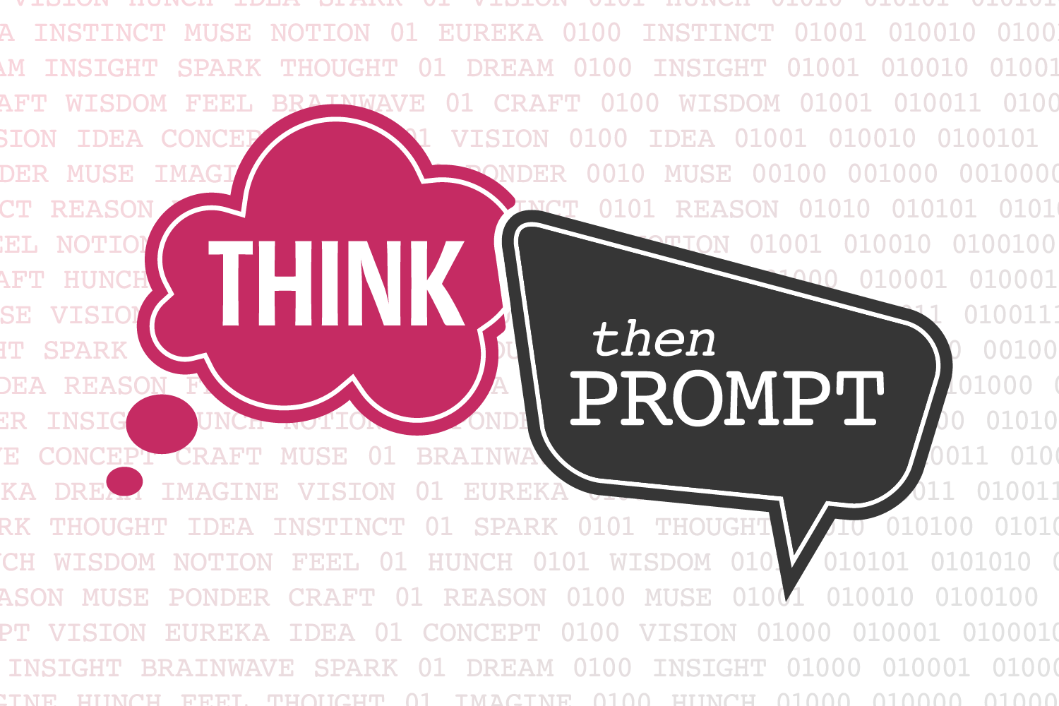 Think, then prompt: AI and human ingenuity in online marketing